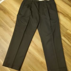 Men's Ivy Crew Classic Black Dress Pants 40x30